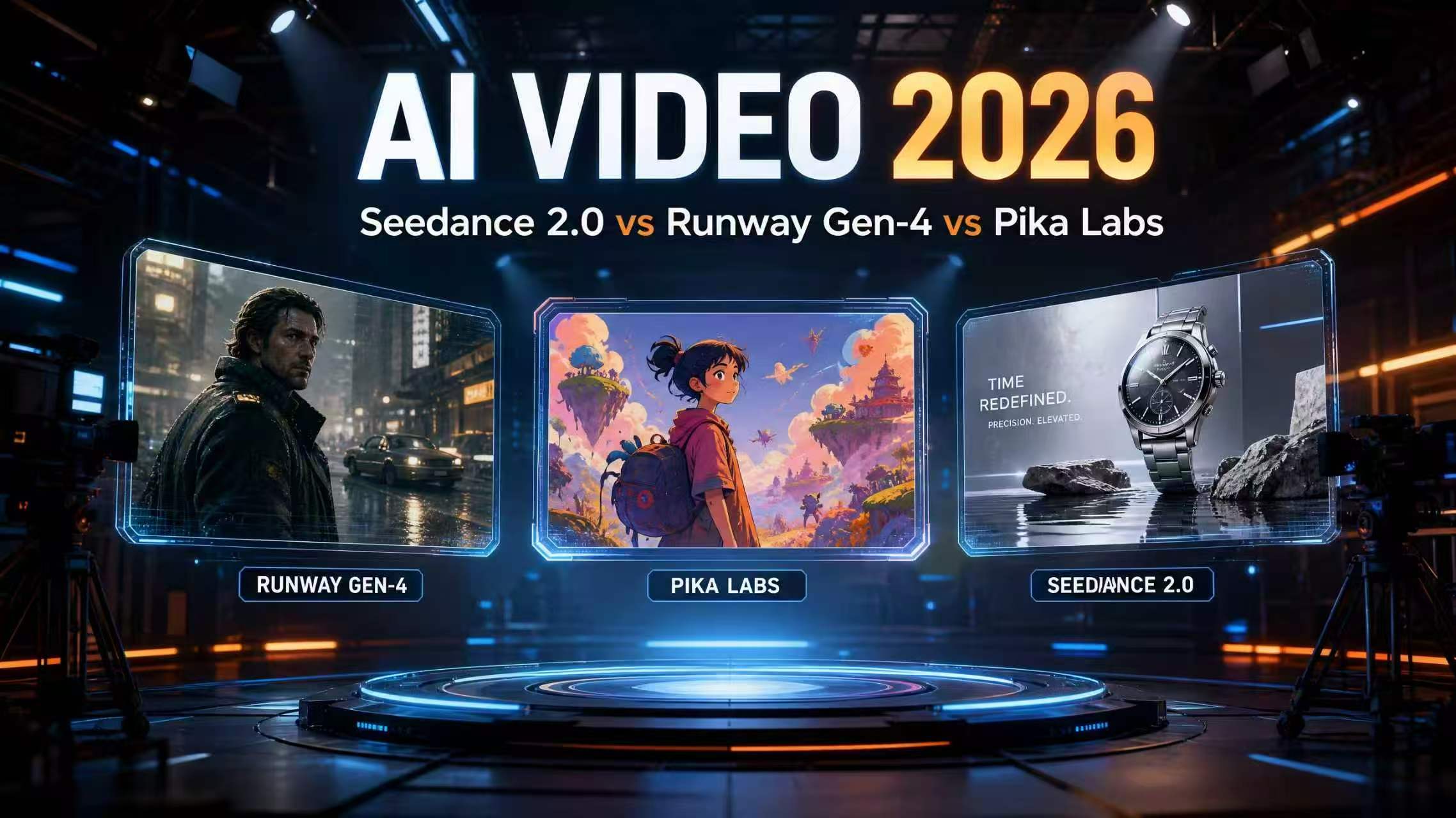 Seedance 2.0 vs Runway Gen-4 vs Pika Labs: 2026 Best AI Video Generator Comparison