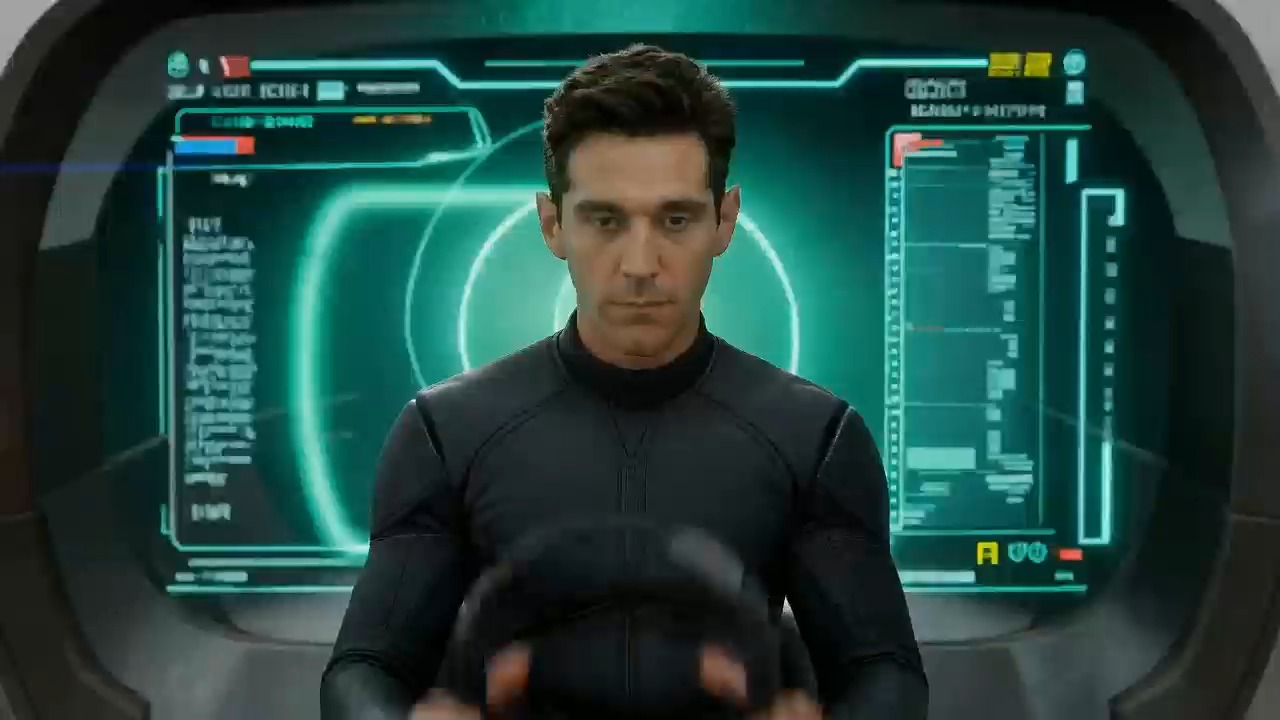 Sci-Fi Action Sequence - AI video generator showcase example